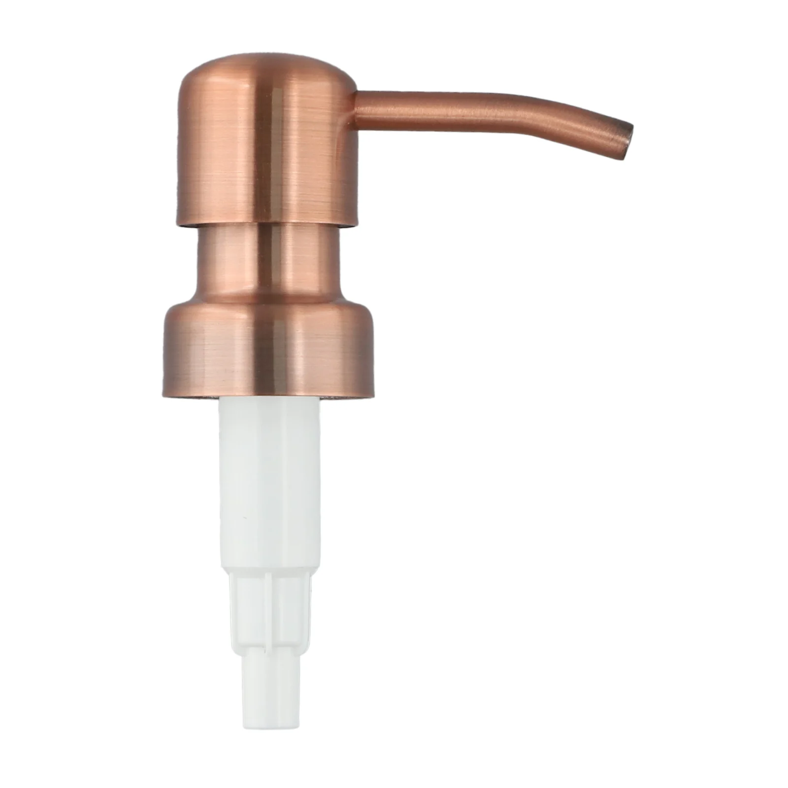 2pc Stainless Steel Pump Replacement for Liquid Dispensers Compatible with Standard For Bottles and Bird Head Style Mounting