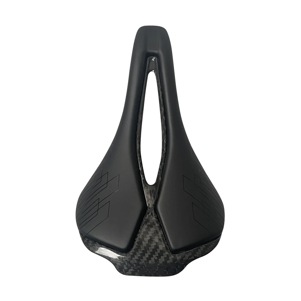 Full Carbon Bike Saddle Ultralight Oval Carbon Rails Seating Saddles Superflow Road Bicycle Seating Cushion Cycling Parts