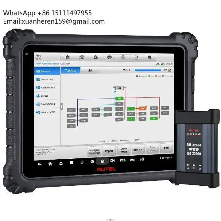 Car Diagnostic Scanner MaxiSys J2534 Elite Programmer OBD2 Scanner ECU Programming PK MS908SPRO Diagnostic Tool Autel ULTRA LITE