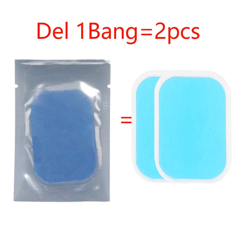 Gel Pads for EMS Abdominal ABS Trainer Muscle Stimulator Exerciser Replacement Massager Gel Patch Fitness accessories