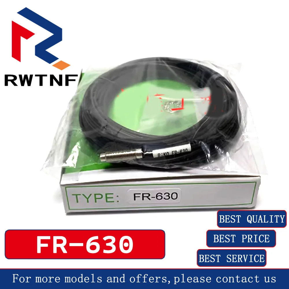 Brand New Genuine FR-630 RIKO 3M length; diffuse reflect M6 sensor,100% original warehouse stock