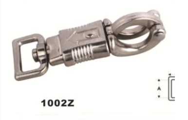 مشبك معدني سريع الفك لركوب الخيل مع قفل أمان زنبركي، تصميم مدمج وخفيف الوزن لركوب أجهزة الفروسية #1