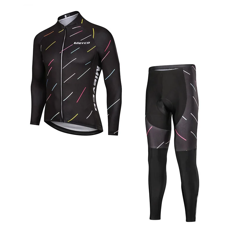 

Men's Long-Sleeved Strappy Suit, Sportswear, Slim and Thin, Breathable, Abbigliamento Ciclismo, Cycling Clothing, 2024