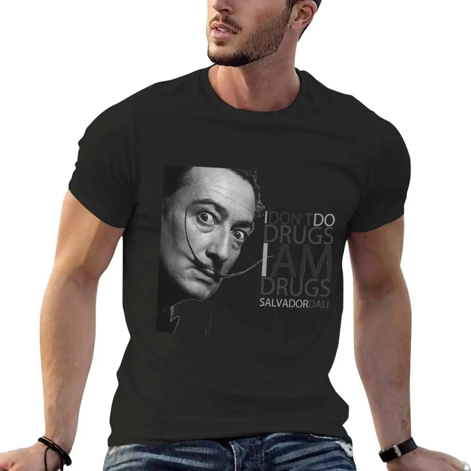 Salvador Dalì T-Shirt sports fans cute clothes shirts graphic T-shirt men