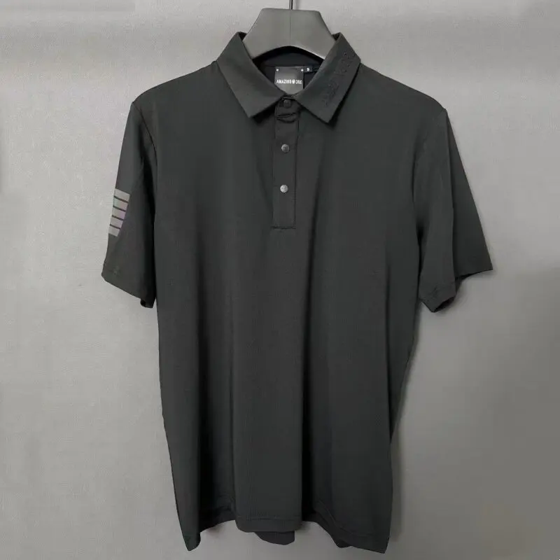 2026 Summer New Golf Clothing Men's Short Sleeved T-shirt Classic Fashion Sports Stretch Quick Drying Golf Top