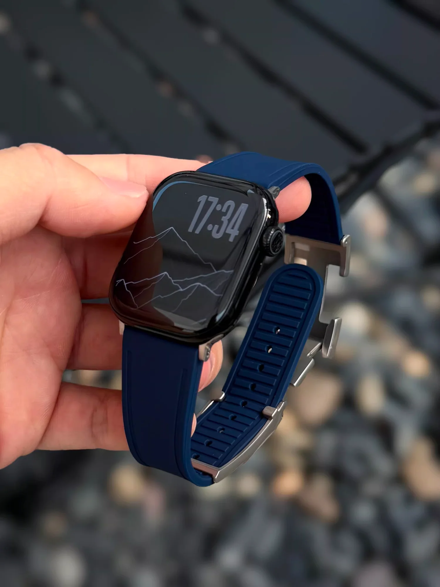 Silicone Magnetic Strap For Apple Watch Ultra 3 2 Band 49mm 45mm 44mm 42 46mm 41mm 40 38mm Bracelet iWatch Series 11 10 SE 98765