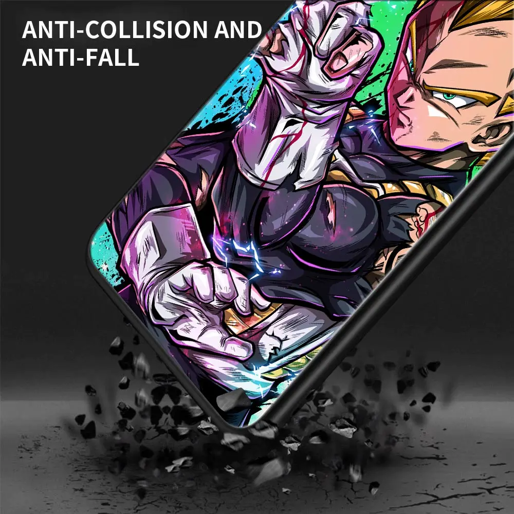 Case For Samsung Galaxy A54 A52 A73 A53 A72 A52S A71 A51 Note 20 Ultra 10 9 8 Back Cover Cool Dragon-D-B-Manga Art Balls Z Anime