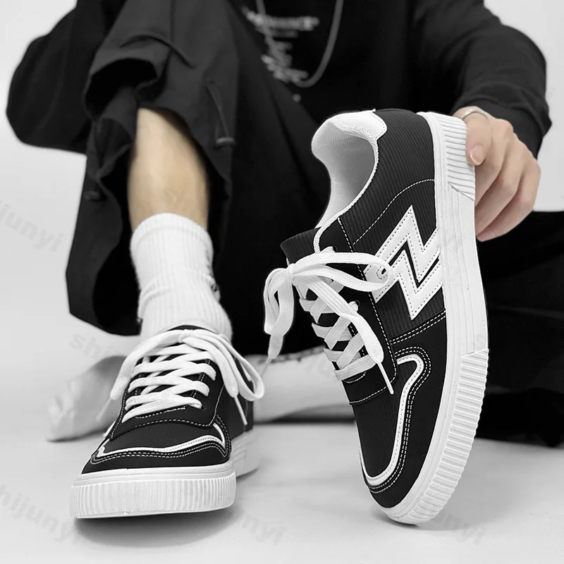 

Мужская повседневная обувь, весна-осень 2023, новые легкие удобные нескользящие туфли на плоской подошве, уличная модная износостойкая обувь с перекрестной завязкой