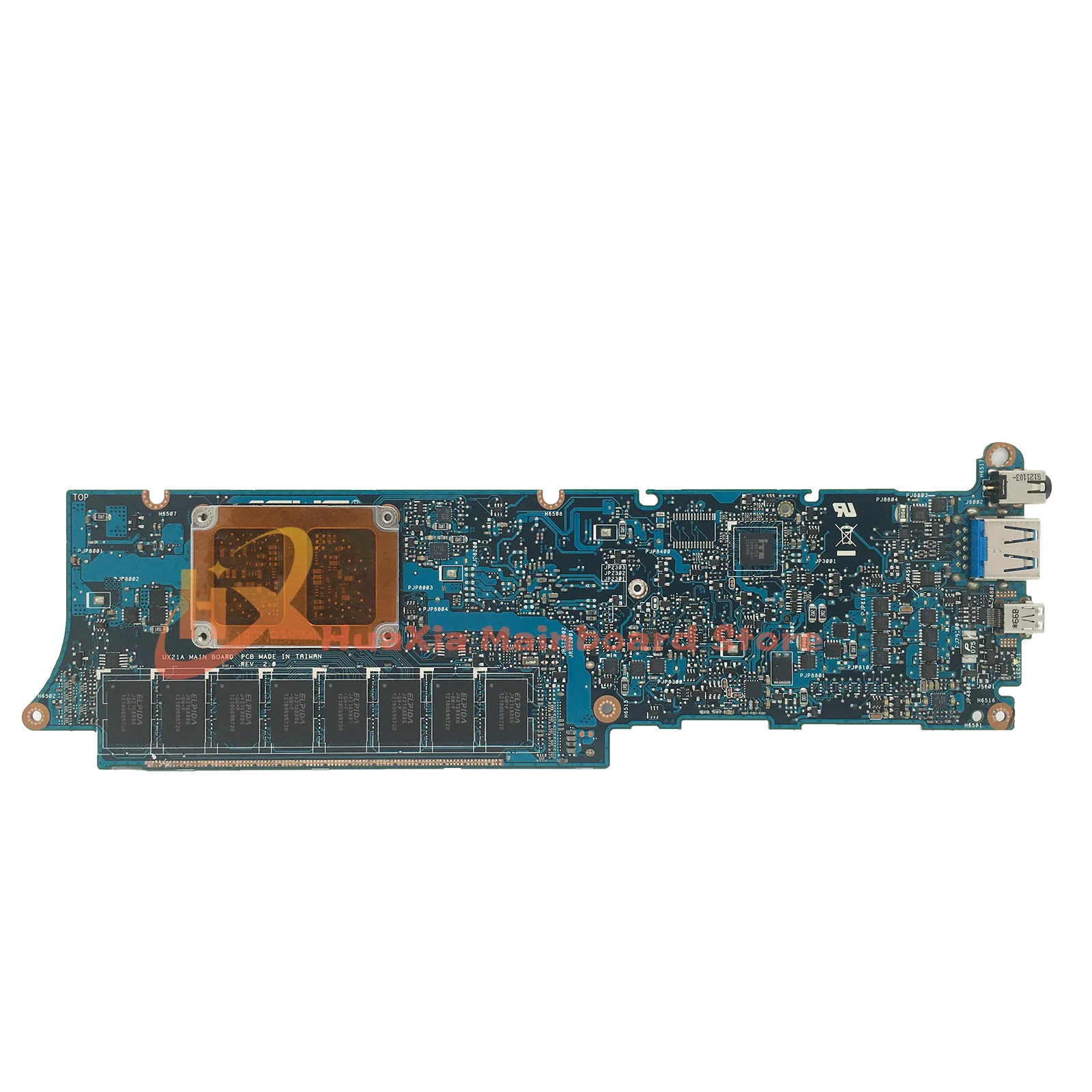 KEFU-Motherboard Laptop para ASUS, Mainboard, Notebook Mainboard, I3-3217U, I5-3317U, I7-3517U, 4GB de RAM