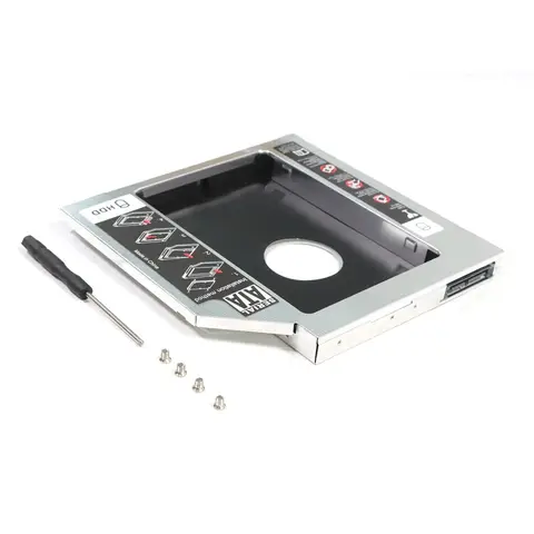 2nd Hard Drive HDD SSD Case Optical Caddy SATA for HP Pavilion G4 G4t G6 G6t G6z G6-1d45d G7 G7t G7z DV3 DV4 DV5 DV6 DV7 DV8