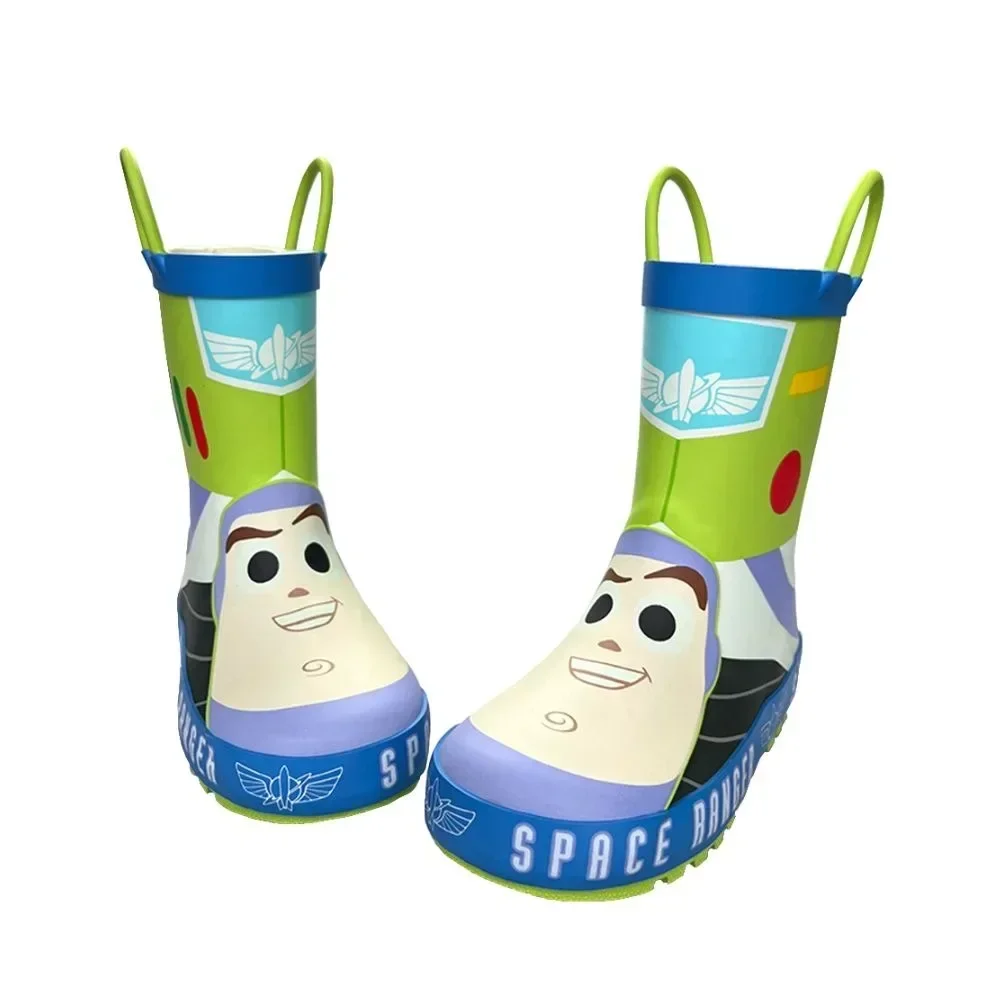 Disney cartoon kids Toy Story Rain Boots Student Rain Boots Children's gift Non-Slip Short shoes