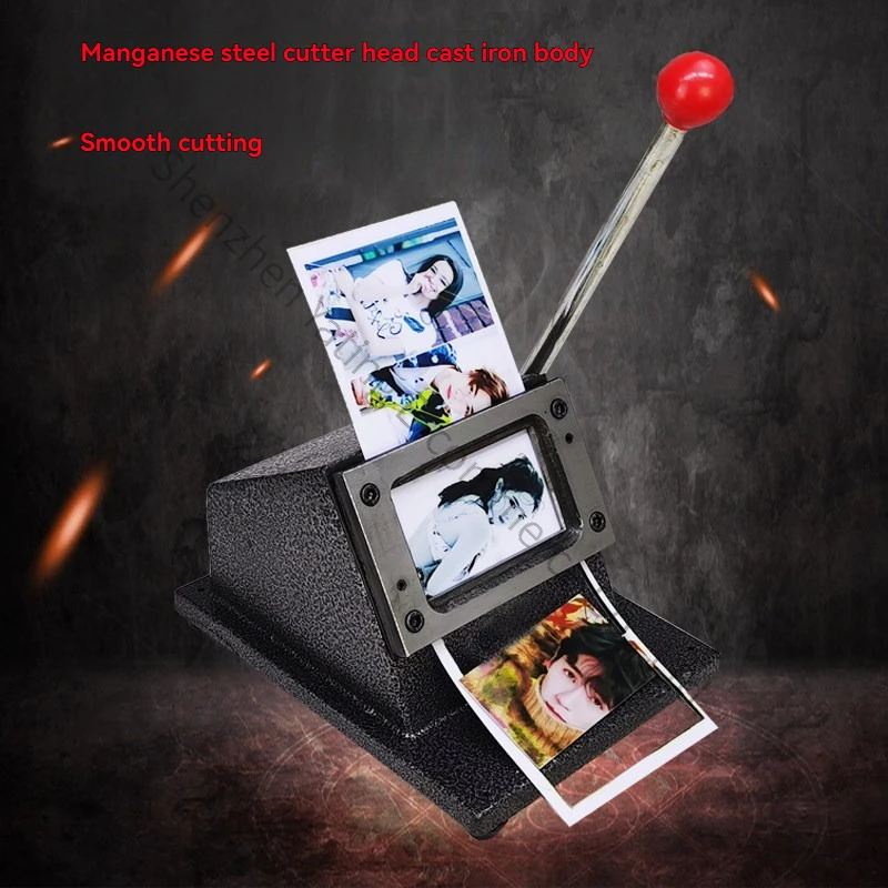 Heavy Duty PVC Card Cutting Machine Manual Card Punching 86 * 54 Card Rounded Corner Paper Cutter Driving License Machine
