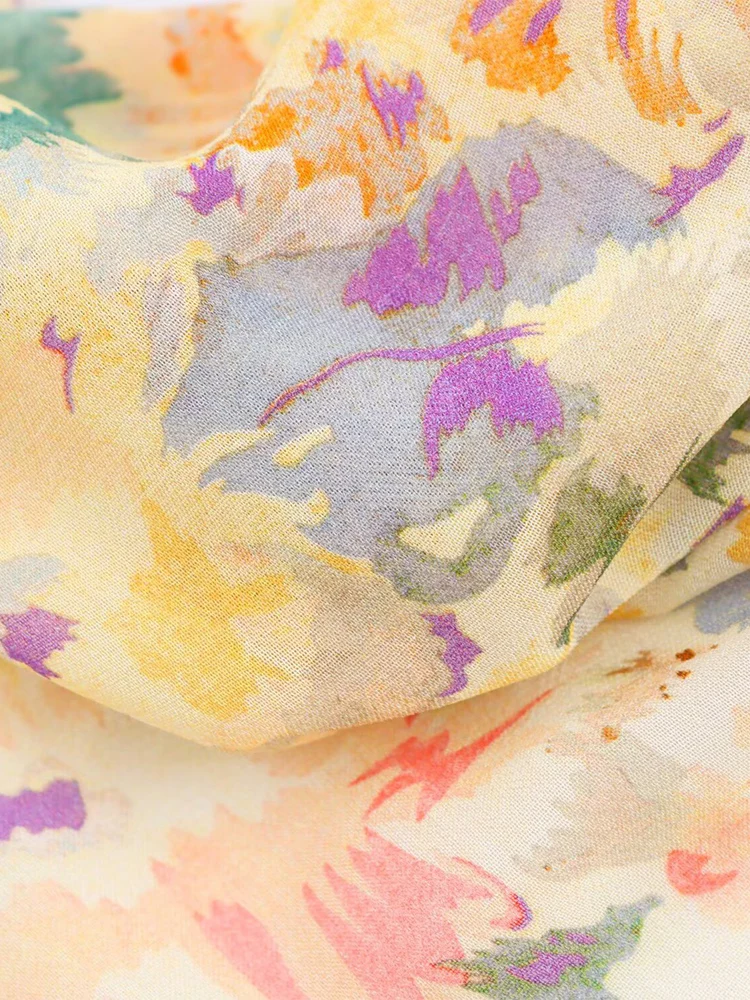 TRAF European and American style summer new fashion women's clothing halter neck backless flower print dress