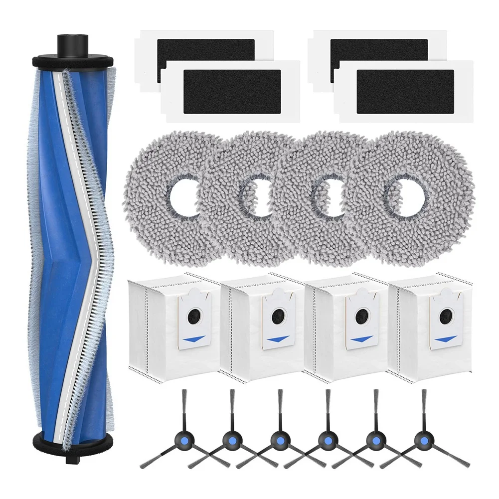 A16Z 19-Piece Replacement Kit for ECOVACS DEEBOT T30S/T30S COMBO/T30S Pro Vacuum Cleaners