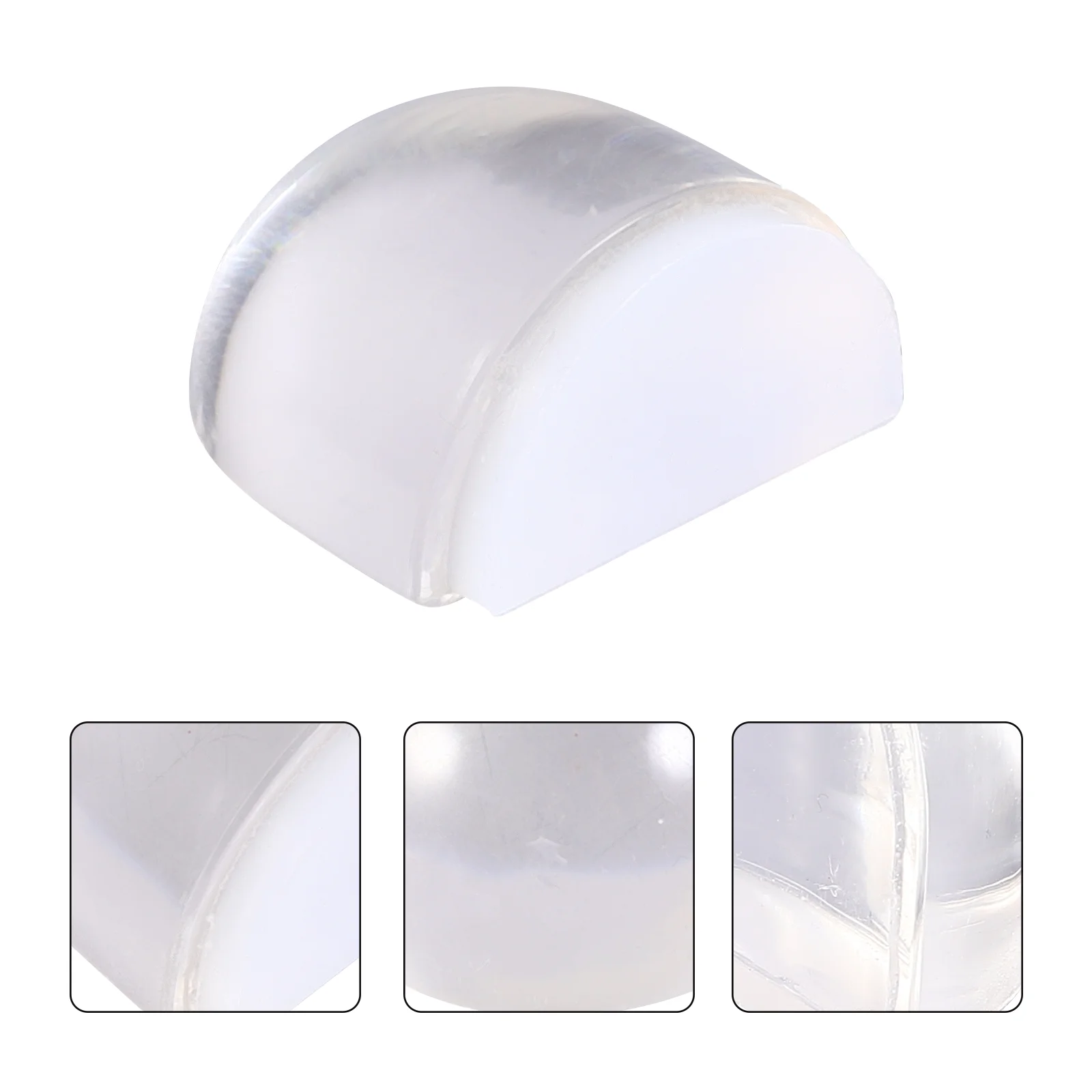 

4Pcs Acrylic Door Stops Transparent Magnetic Home Child Safety Wear Resistance Protect Furniture Walls Door Bumper