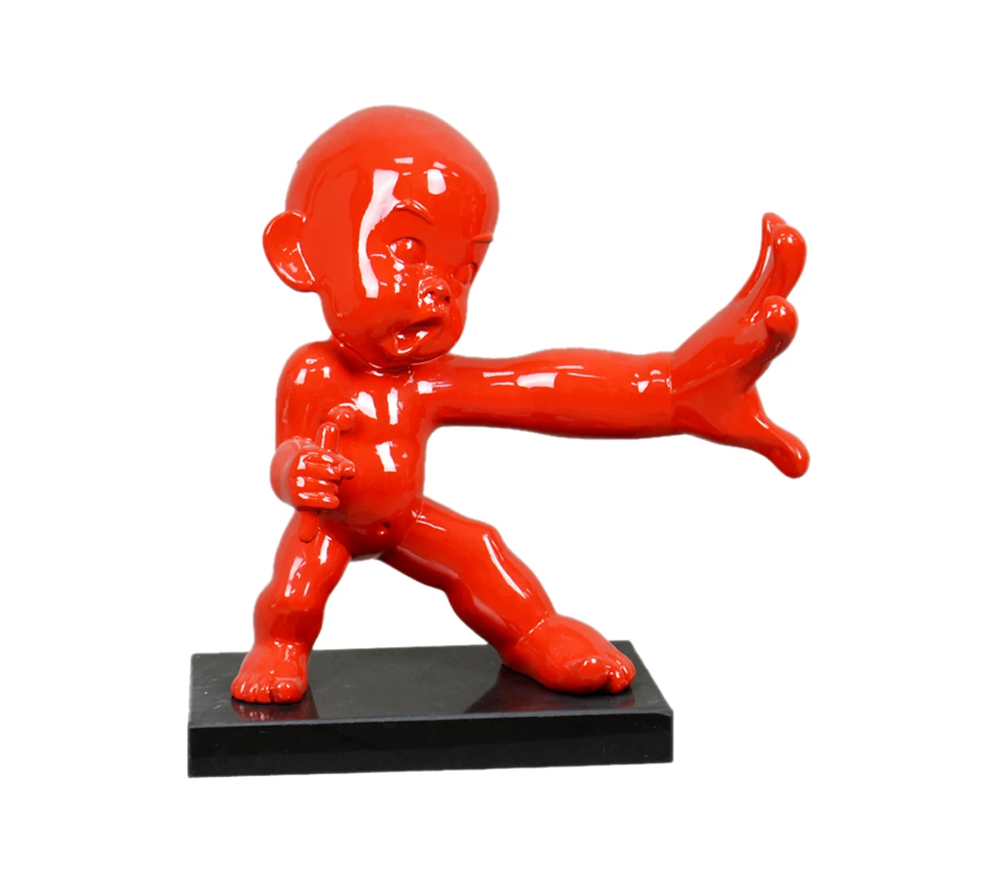 

unique High Quality Modern Wholesale Fiberglass Figure Resin Cartoon Sculpture for Shopping Mall