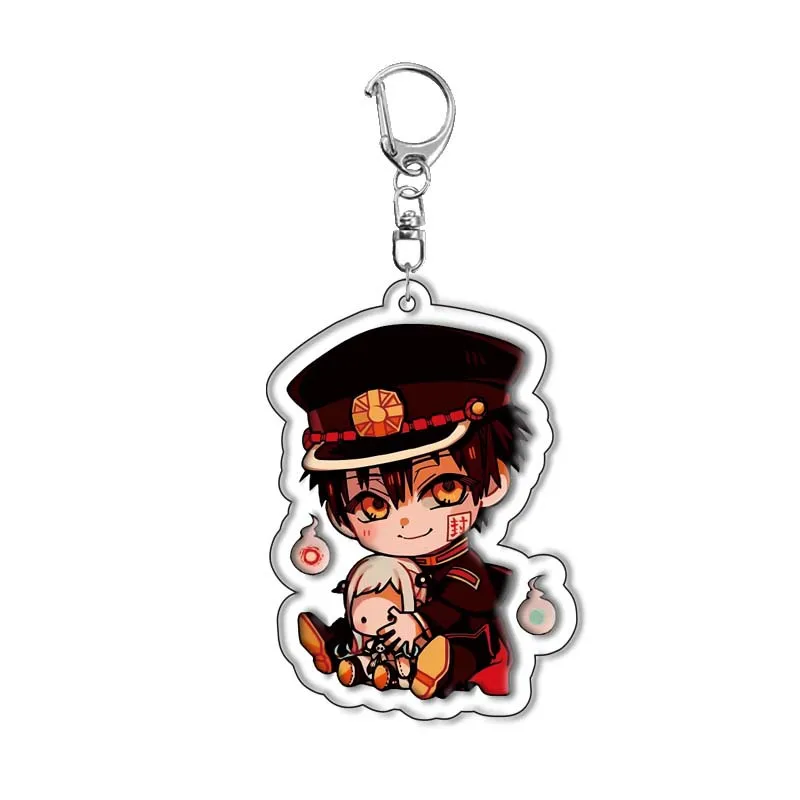 Anime Toilet-bound Hanako-kun Acrylic Keychain Yashiro Nene Minamoto Kou Mitsuba Yugi Tsukasa Hanako-kun Keychain Accesorios