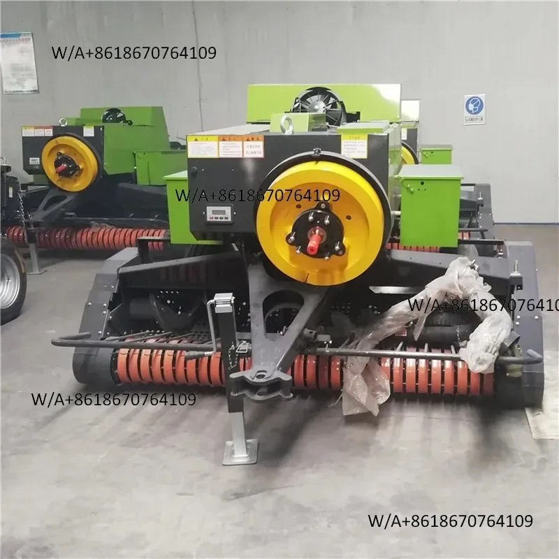 Customize Square Bale Picking And Baling Machine, Walking Wheat Straw Picking And Baling Machine, Straw Picking And Baling