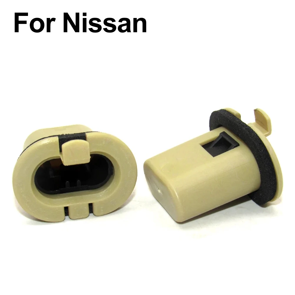 2PCS Car Rear Seats Fastener Clips For Nissan Micra K11 TIIDA Sunny Qashqai Car Accessories