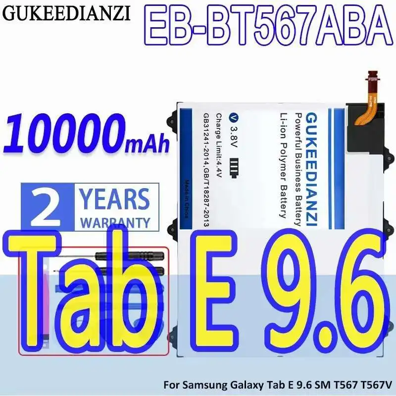 

Tablet Battery EB-BT567ABA Durable For Samsung Galaxy Tab E 9.6 SM T567 T567V 10000Mah High Performance