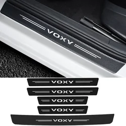 Car Door Threshold Sill Protective Trim for Toyota Voxy Noah Zrr70 Zrr80 70 80 Vellfire Auris Rear Trunk Bumper Guards Strips