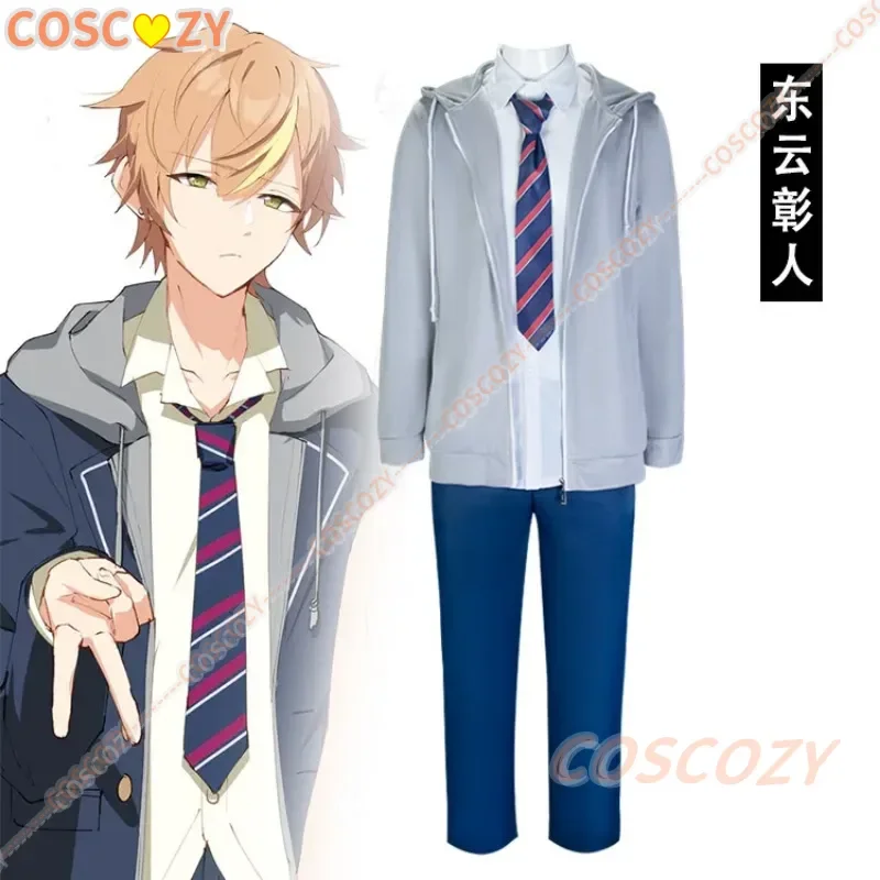 Игра Shinonome Akito, карнавальный костюм, парик для взрослых, унисекс, школьная форма, полный комплект, костюм на Хэллоуин, наряд Comic-Con по индивидуальному заказу