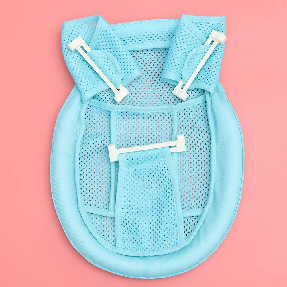 

2Pcs Baby Bath Seat Support Non-Slip Adjustable Tub Mat Soft Ergonomic Infant Bath Cushion Mesh for Newborn Toddlers