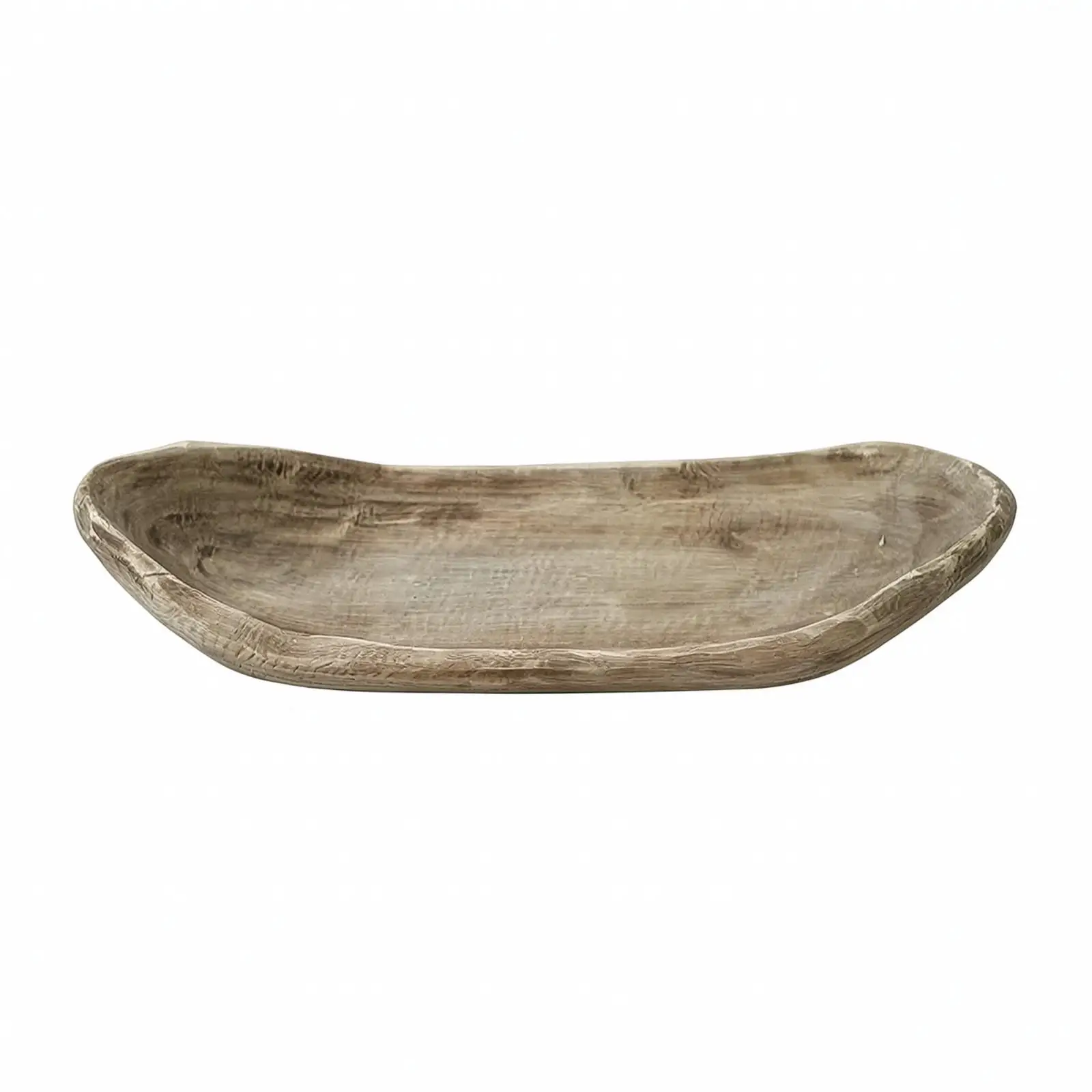 Rustic Wooden Serving Tray for Fruit Bread and Snacks Farmhouse Kitchen Counter Display Vintage Industrial Style