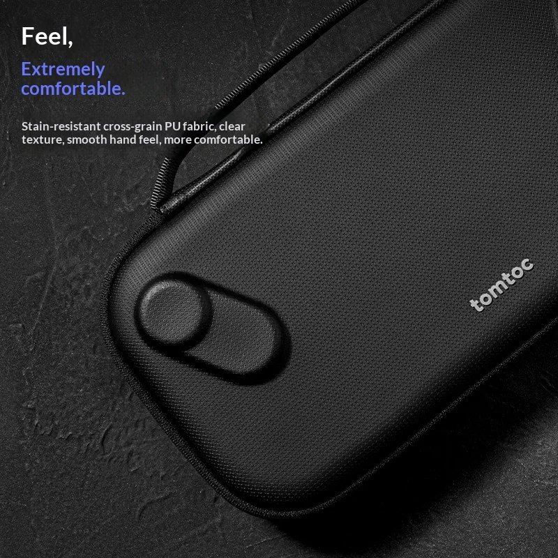 Tomtoc ROG ALLY Game Handheld Storage Bag Hard Shell Protective Cover Handheld ROG ally X Accessories G02 Anti-Fall Dustproof