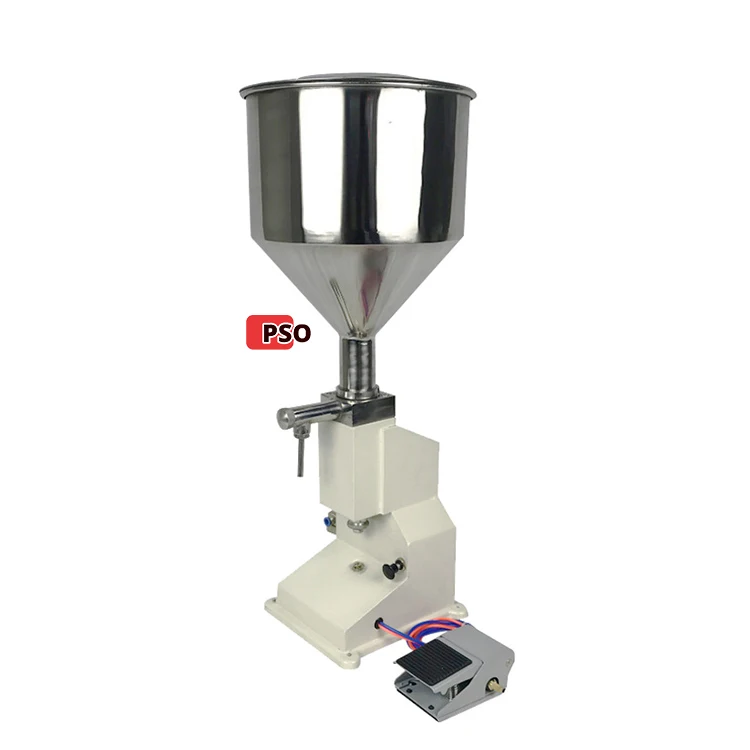 Semi Automatic Vertical Pneumatic 1 Nozzle Pouch 1 Head Bottling Machine 10-100 Ml Liquid Filling Machine