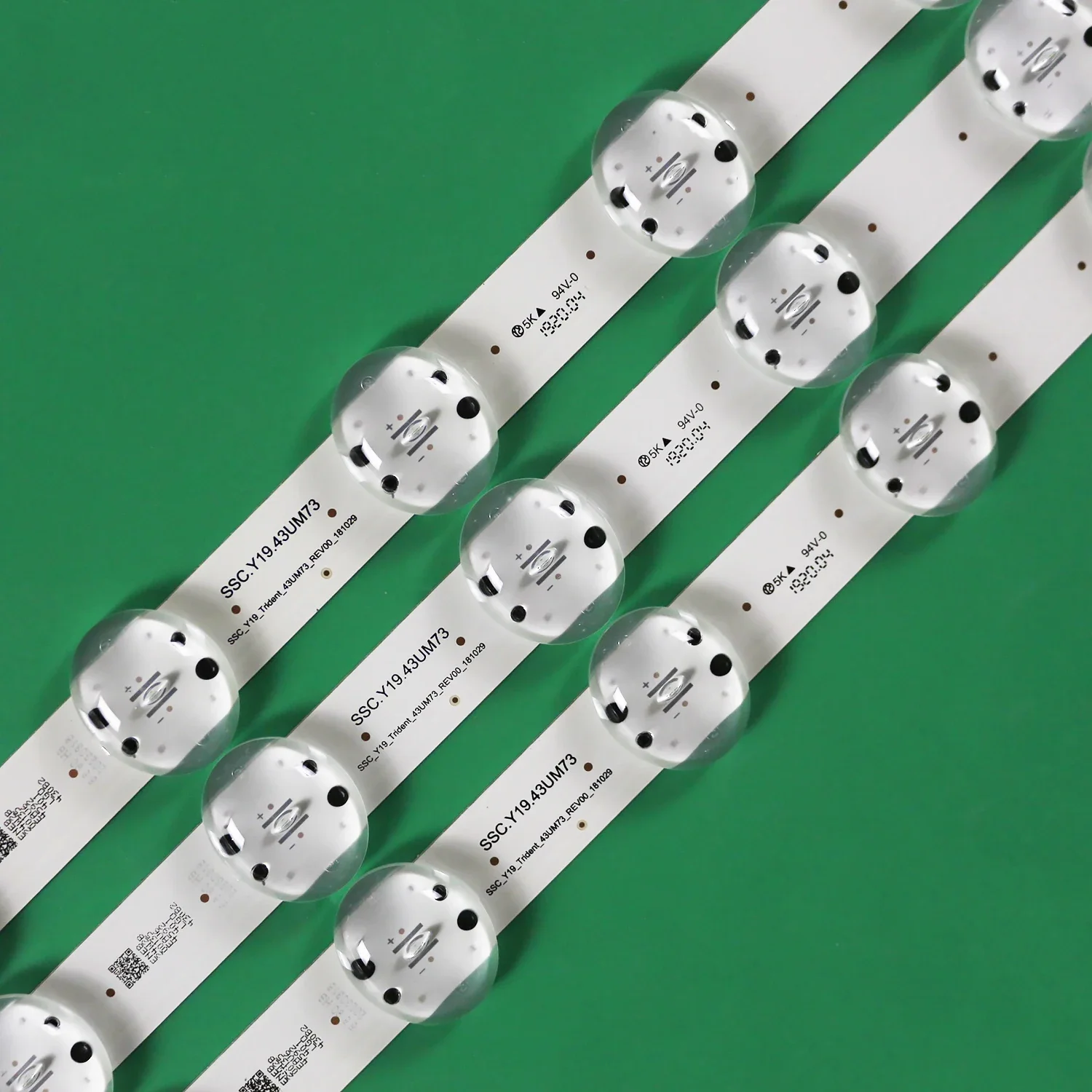 LED Strip สําหรับ SSC-Y19_trident_43UM73 43UM7300PLB 43UN74006LA 43UM7490PLC 43UM7300PLB 43UM7340PVA 43UN7300PSC