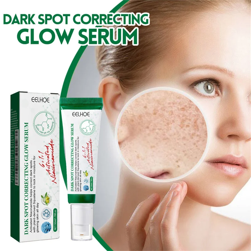 Dark Spot Correcting Glow Serum Facial Skin Moisturizing Brightening ครีมลดฝ้ากระความหมองคล้ําสิวและเมลานิน