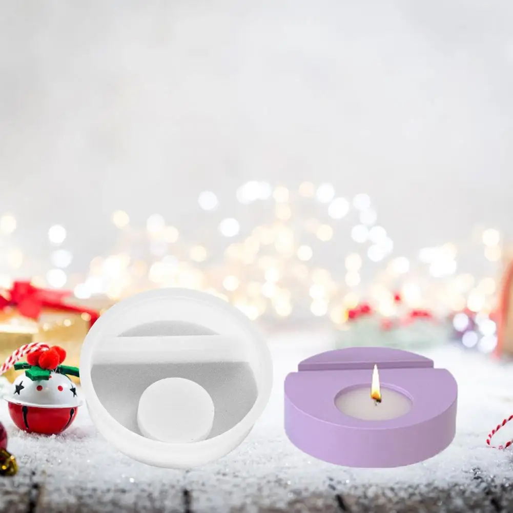 Reusable Christmas Tree Mold Handmade Christmas Tree Candle Holder Mold for Diy Craft Lovers Silicone Mold for Epoxy Resin