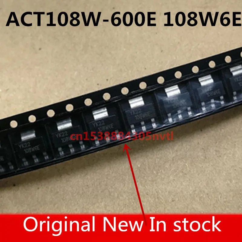 Original 5PCS/ ACT108W-600E 108W6E SOT-223