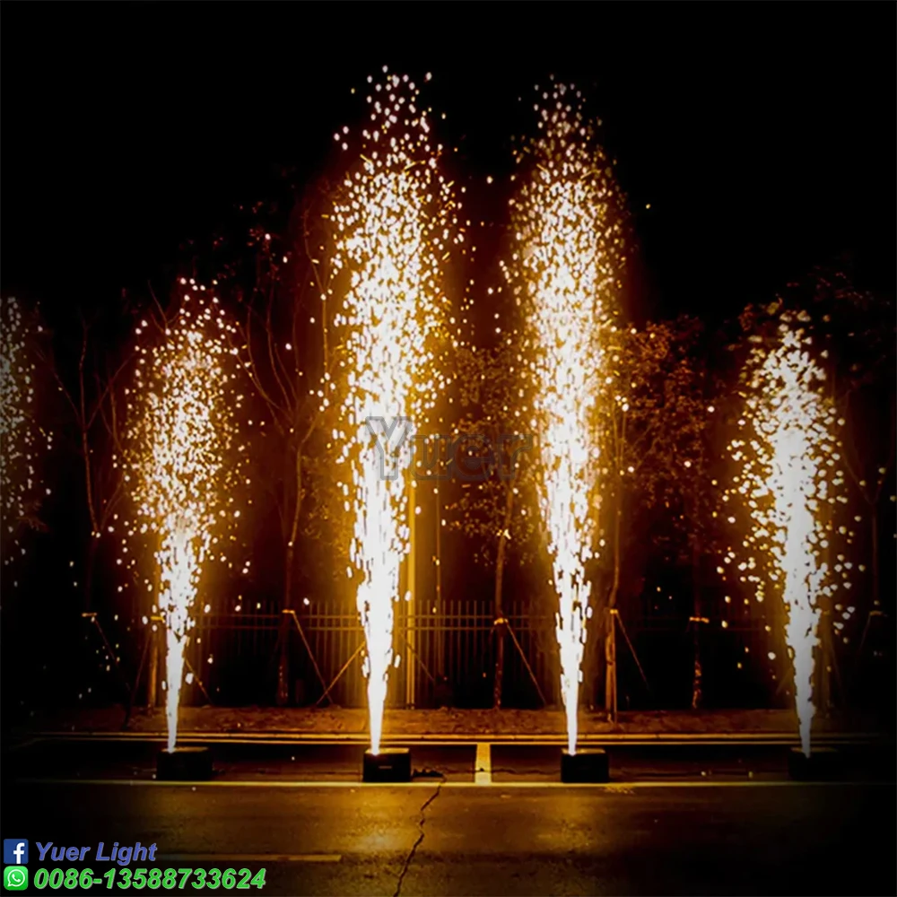 650W Cold Spark Machine DMX Remote Control Indoor Stage Fountain Effect for Wedding Party DJ Disco Event