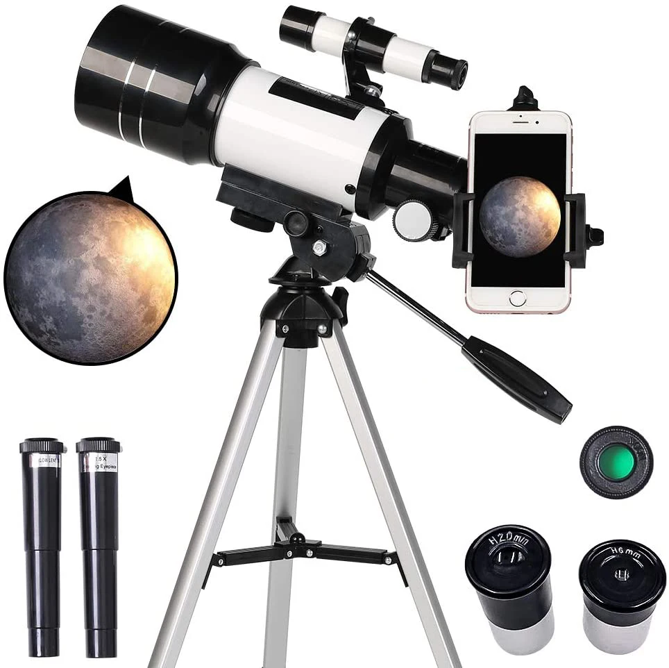 30070 New Design Cheap 70mm Aperture 300mm Astronomical Telescope To watching Starry sky