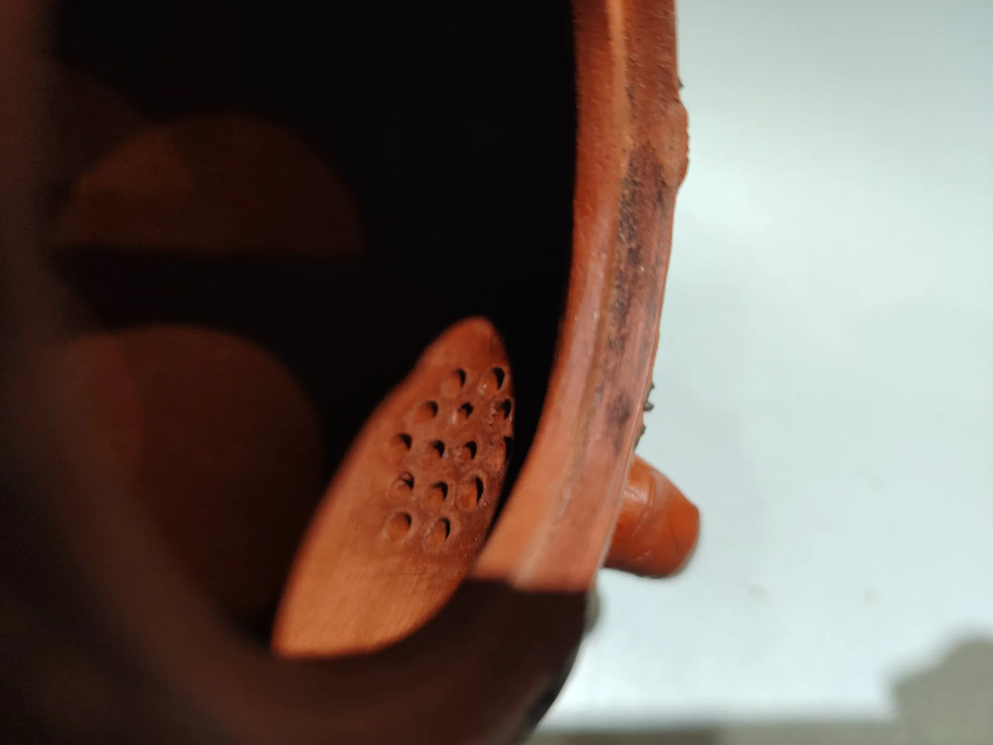 Yixing Teapot Purple Clay Pot  May everything go as you wish. leaf pattern Persimmon shaped pot Two tone lid pot Teapot Kettle