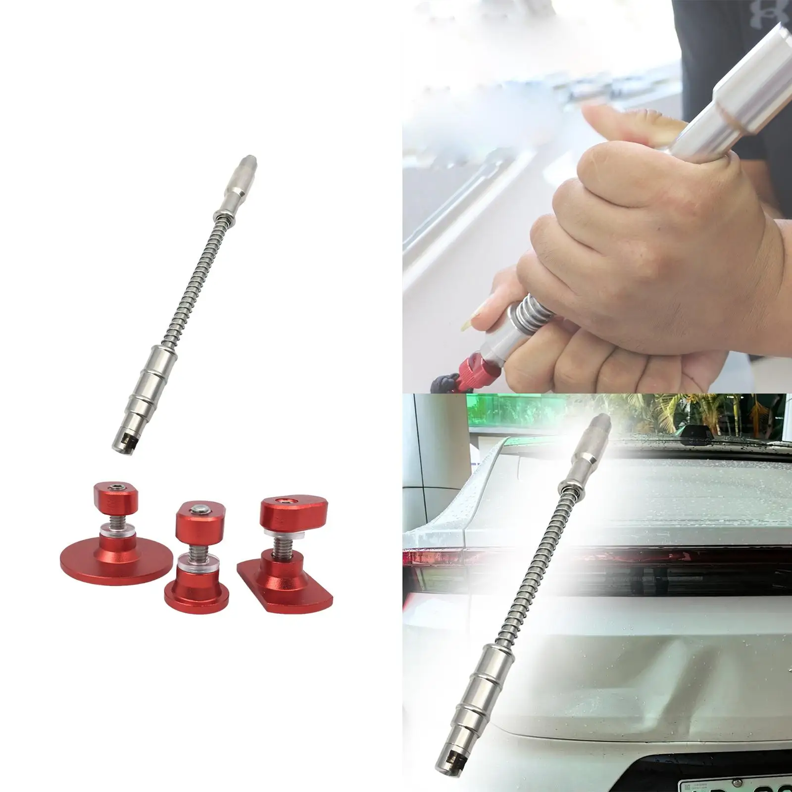 Removedor de amassados de carro extrator de metal automóvel para danos à granizo removedor de amassados profundos