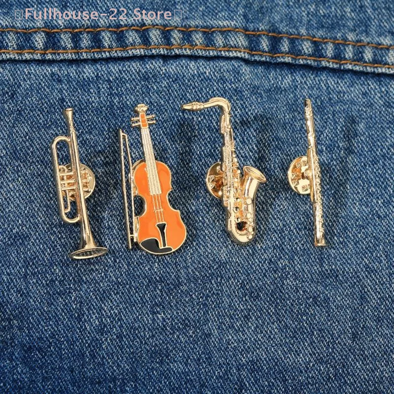 Musical Instrument In Orchestra - 1Pcs Symphony Orchestra Badge Funny Musical