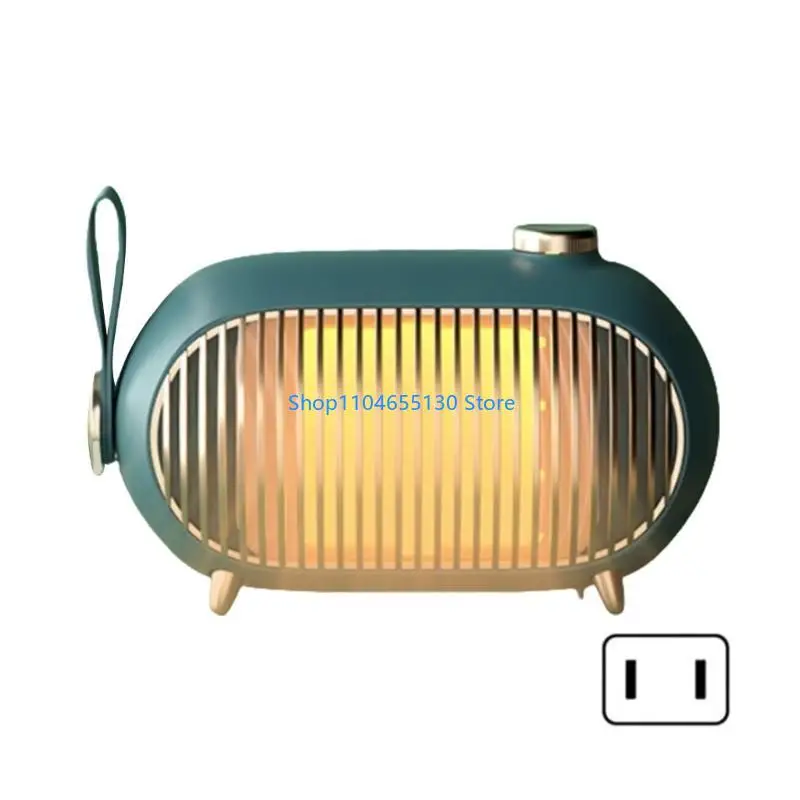 

Маленький электрический настольный обогреватель Вентилятор-нагреватель мощностью 1000 Вт Удобный настольный обогреватель нагрева