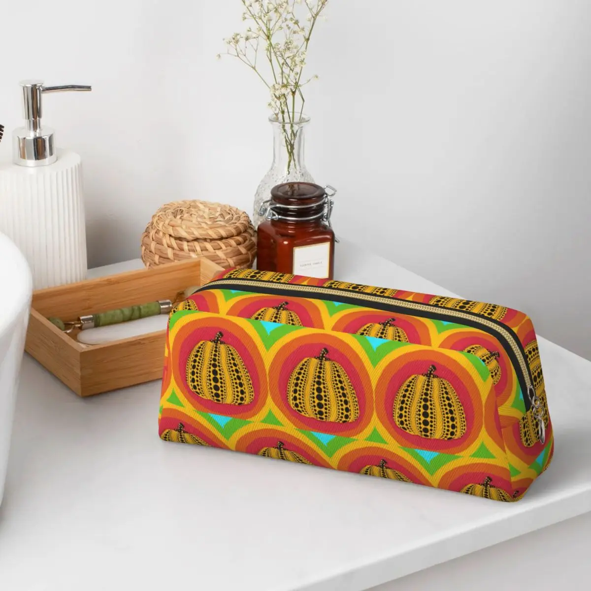Yayoi Kusama Abstract Painting Pencil Cases for Students Gifts Pen Box Pencil Bag Pencil Pouch Pen Holder