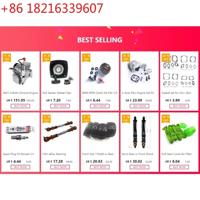 TAOHigh voltage ignition system fire wire for 26CC 29CC 30.5CC 32cc 36cc 45cc engine for 1/5 HPI KM ROVAN BAJA losi engines part