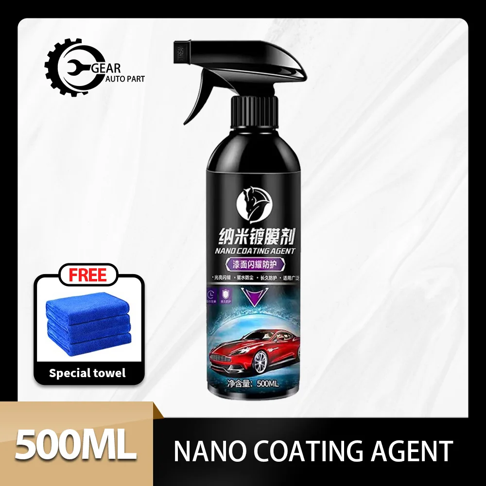 500ML Premium Car Nano Ceramic Coating Car Accessories Maintenance Hydrophobic Layer Cleaning Detailing Automotive Polish Agent