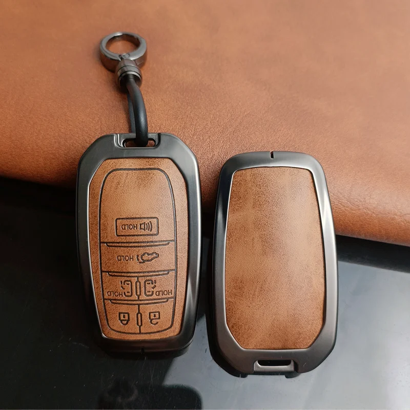 Zinklegierung für Toyota Corolla SIENNA Camry 50 55 TLC200 Yaris Land Cruiser Prado 150 RAV4 Venza Autoschlüsseletui Fernbedienung Autoschlüsseletui