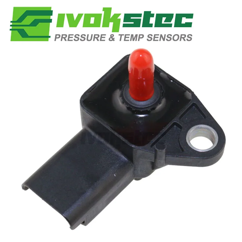 2.5Bar 9631716680 Intake Manifold Pressure MAP Sensor For Peugeot 207 406 607 807 Bipper Citroen C5 C8 Dispatch 2.0 16V 96317166