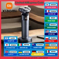 XIAOMI MIJIA S302 Electric Shaver Men's Beard Trimmer Machine Shaving Portable Flex Razor IPX7 Washable Dry Wet Machine Shaving