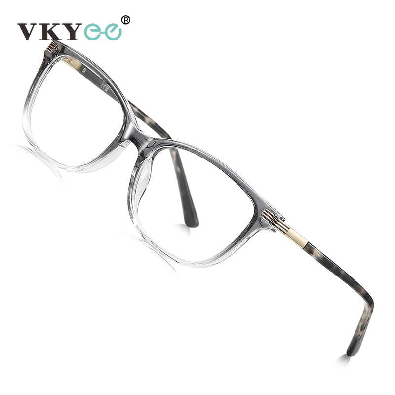 

VICKY Simple New Classic Oval Geometric Personalized Design Men's Anti-Blue Light Glasses Women Customizable Prescription LS217