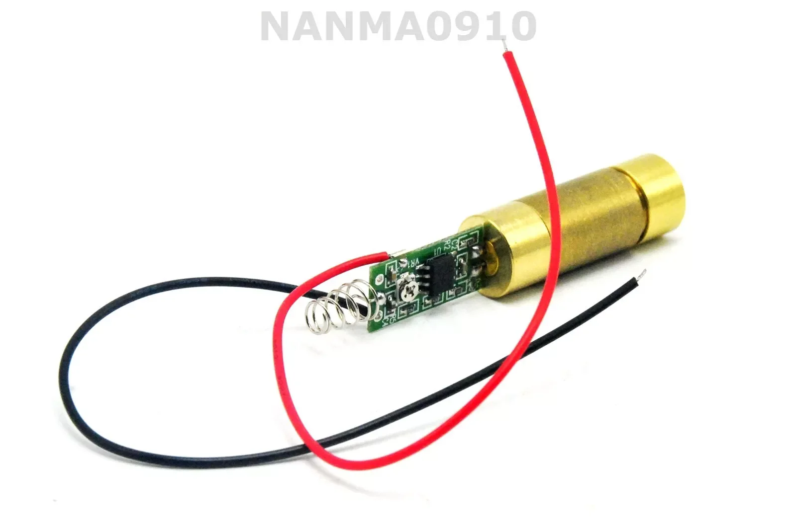 INDUSTRIAL/LAB 532nm 50mW Line Green Laser Module w/ Driver Reticle/Locator