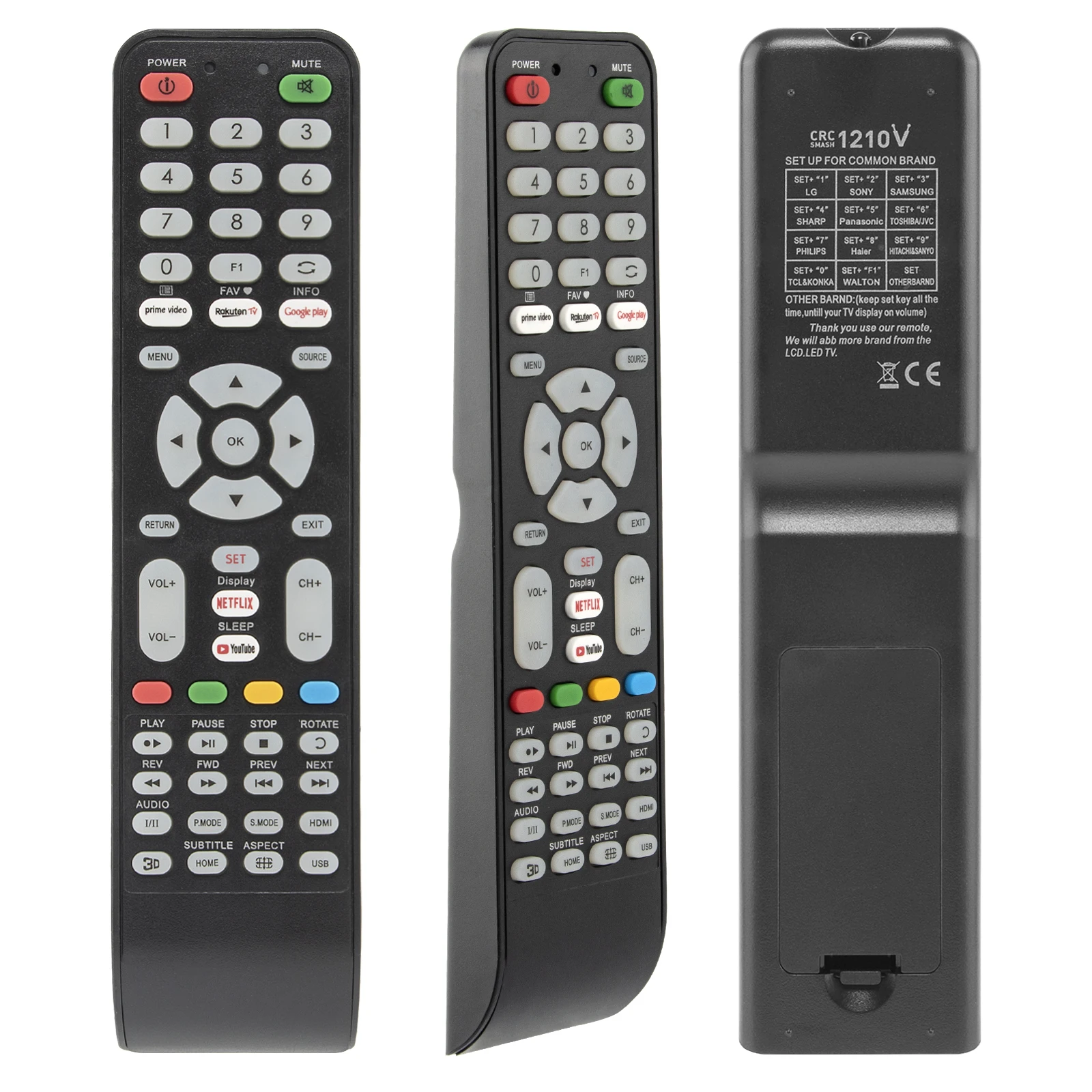 Universal TV Remote Controller For BP94 KALVINATAR GOSONIC ELECTRA REGAL GOLDWELL WALTON ECOSTAR OSCAR CROMAX MESTERY