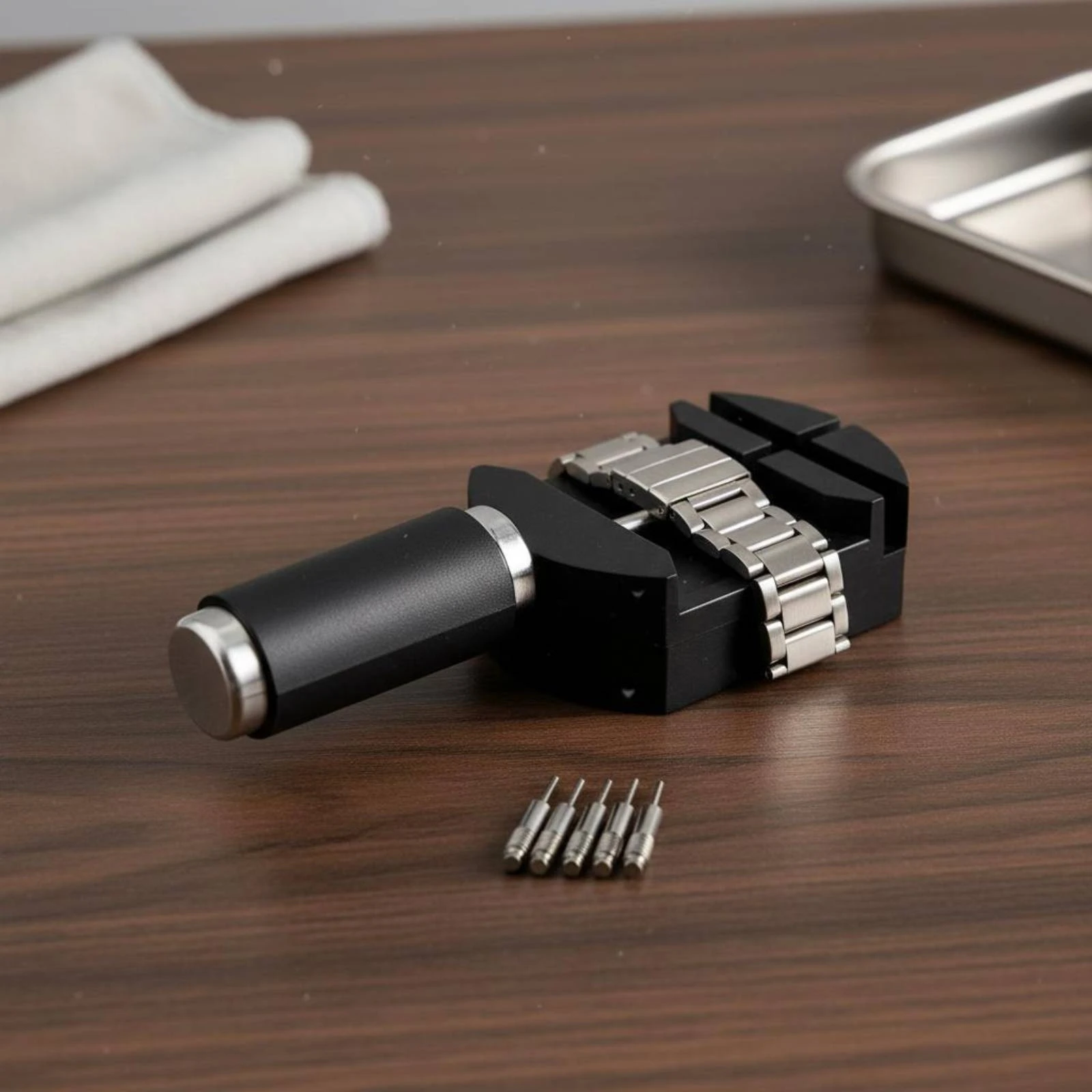 Watch Link Remover Includes 5  - Watch Repair Tool Kit recension och pris